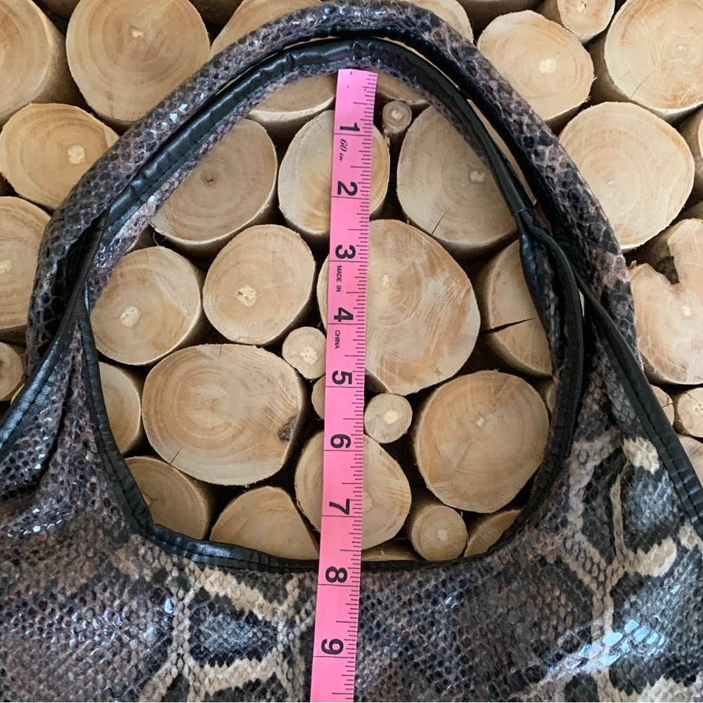 Kooba Carmine Snake print Hobo Bag. - Picture 7 of 8
